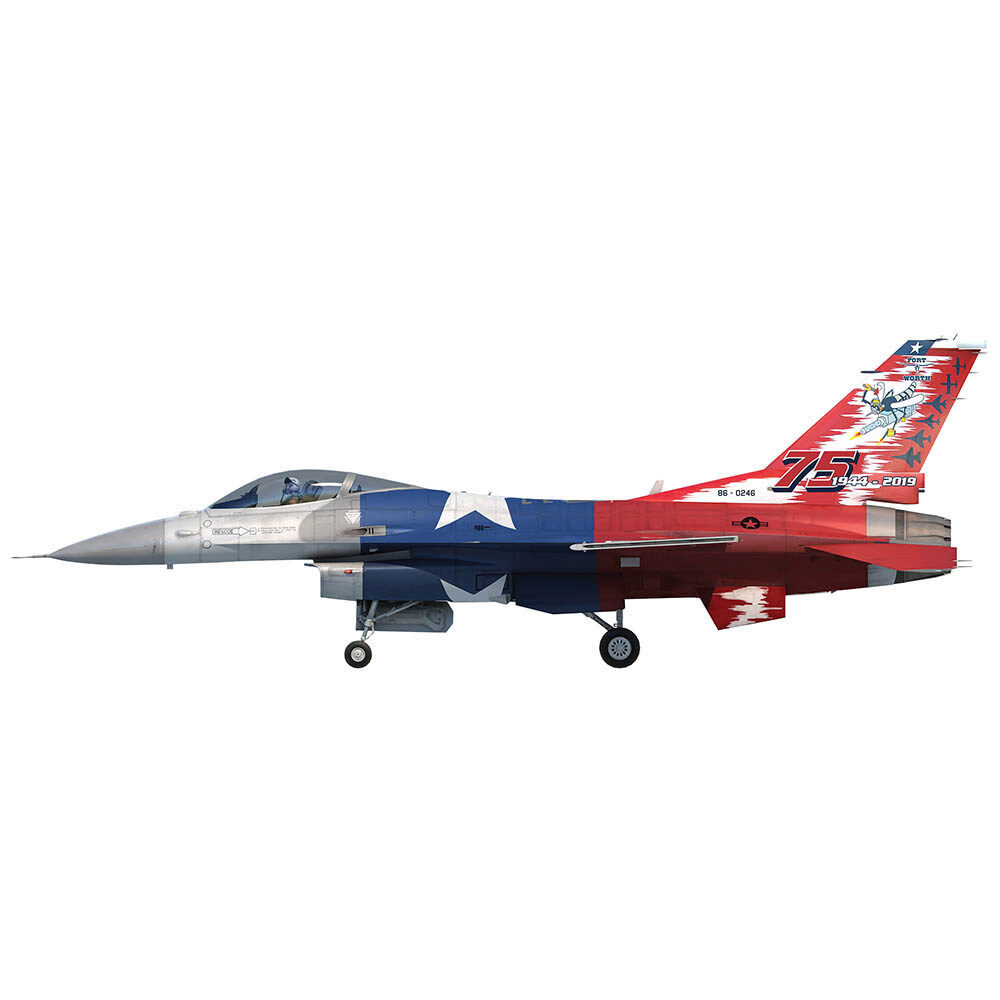 1/100 Air Force I F-16 Fighting Falcon 457th FS, 75 years of Operation Scheme Model