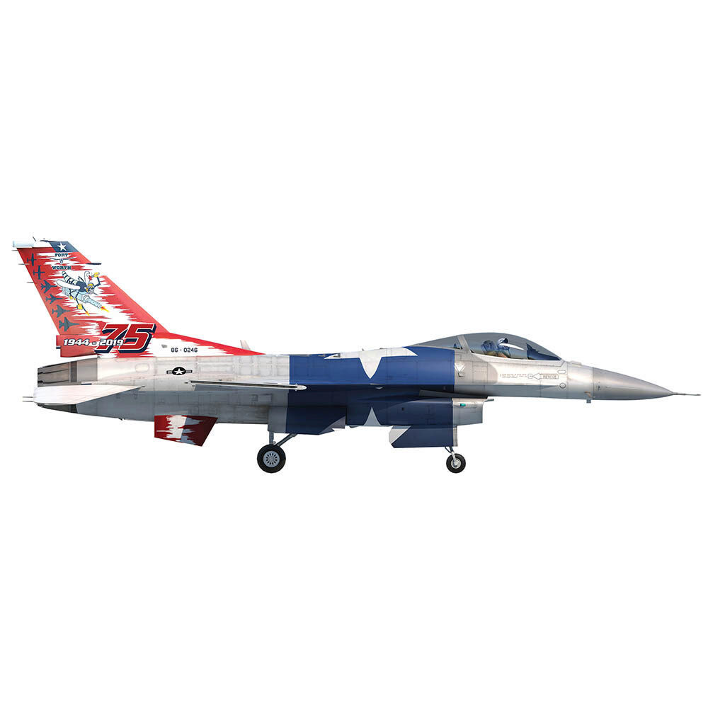 1/100 Air Force I F-16 Fighting Falcon 457th FS, 75 years of Operation Scheme Model