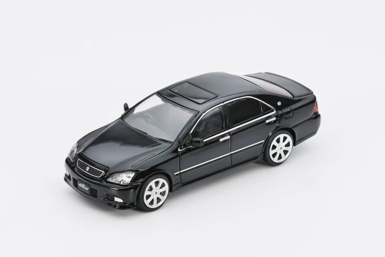 1/64 DCT Toyota Crown Athlete 12th Generation (Black) Diecast Car