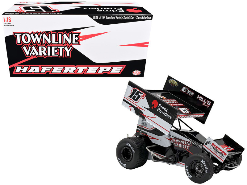 1/18 ACME 2026 #15H Townline Variety Sprint Car - Sam Hafertepe Jr. Diecast Car Model