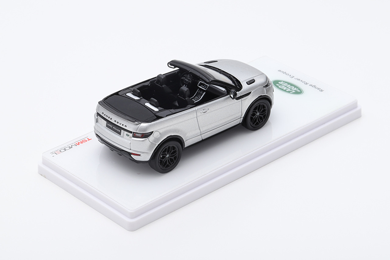 1/43 TSM Land Rover Range Rover Evoque Convertible (Silver) Diecast Car Model