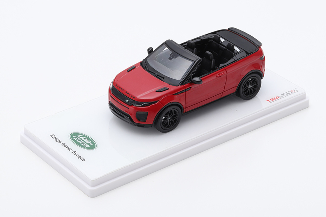 1/43 TSM Land Rover Range Rover Evoque Convertible (Red) Diecast Car Model