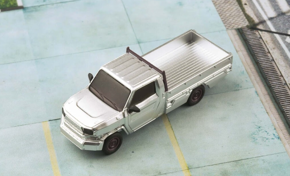 1/64 Paragon 2025 Toyota Hilux Champ Tamaraw (Silver Metallic) Diecast Car Model