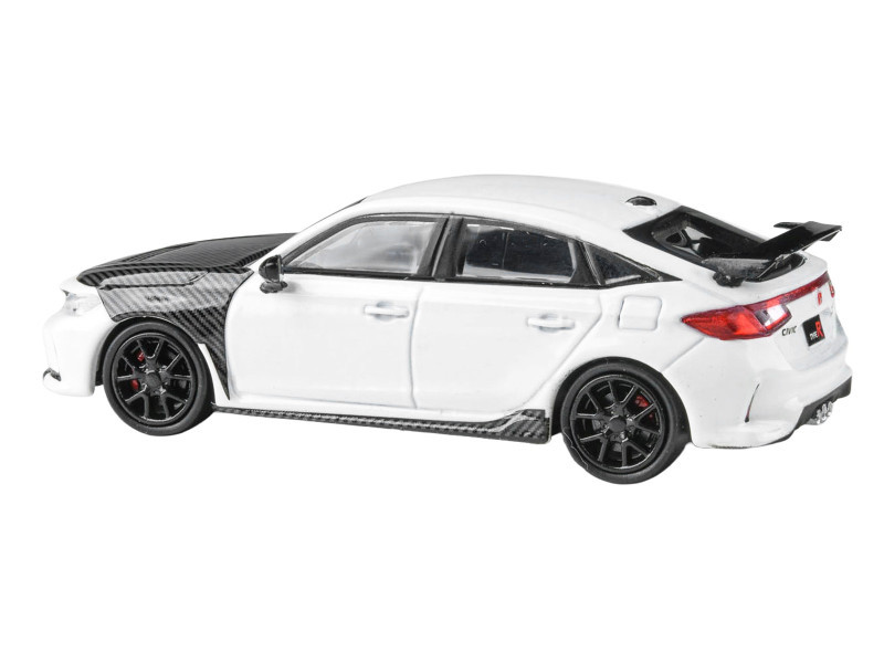 1/64 Paragon 2025 Honda Civic Type R FL5 (White with Carbon Parts) Diecast Car Model