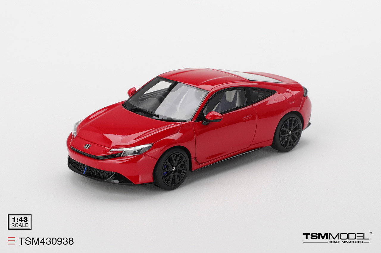 1/43 TSM Honda Prelude RHD (Rallye Red) Car Model - LIVECARMODEL.com