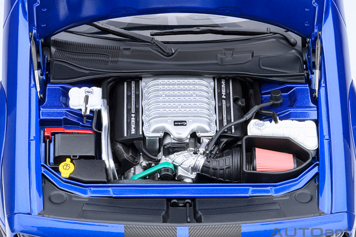 1/18 AUTOart 2022 Dodge Challenger SRT Jailbreak (Indigo Blue) Car Model