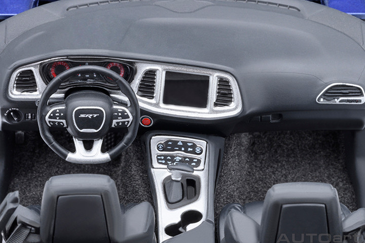 1/18 AUTOart 2022 Dodge Challenger SRT Jailbreak (Indigo Blue) Car Model