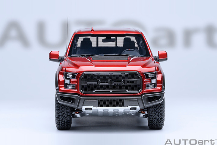 1/18 AUTOart 2019 Ford F-150 Raptor Supercrew (Ruby Red) Car Model