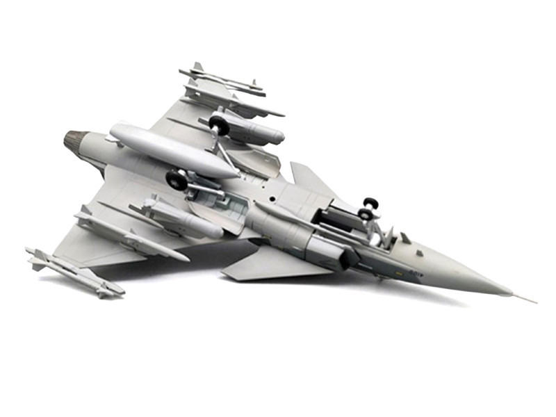 Saab JAS 39E Gripen Fighter Aircraft "6003 E-variant Pre-Production Test" (2023) Swedish Air Force 1/72 Diecast Model Airplane by Aviation 72