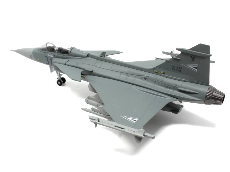 Saab JAS 39C Gripen Fighter Aircraft "59th Tactical Wing" (2023) Hungarian Air Force 1/72 Diecast Model Airplane by Aviation 72