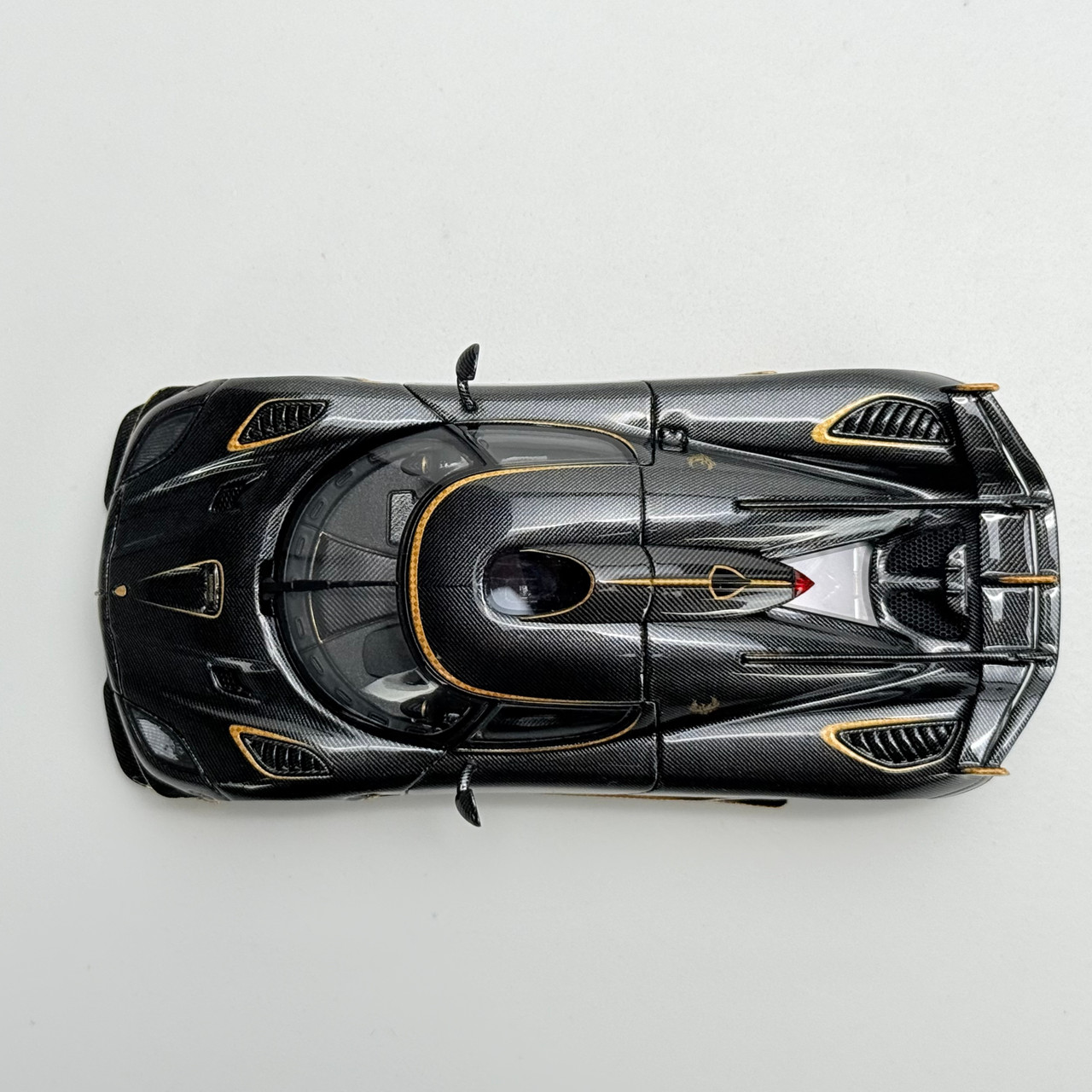 1/43 Frontiart Koenigsegg Agera RS Phoenix Carbon Gold Car Model
