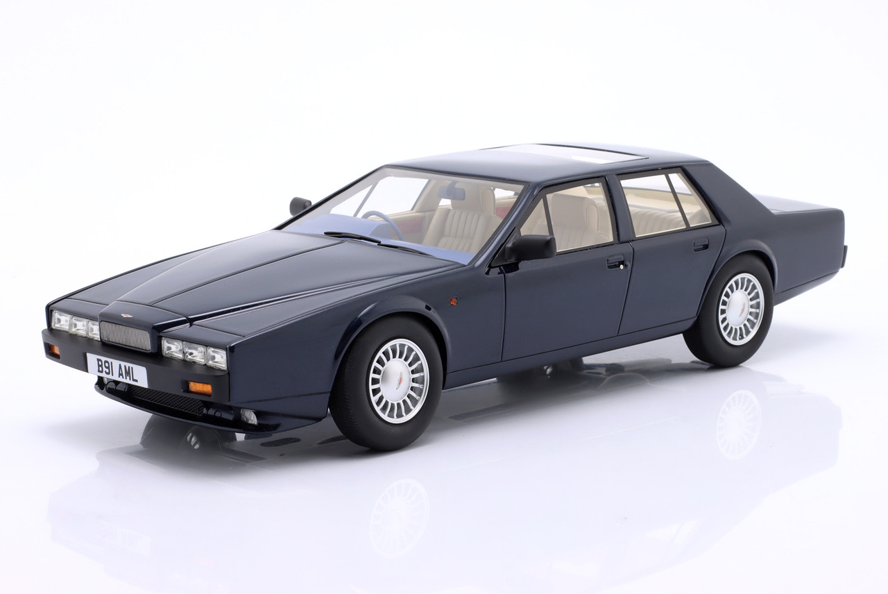 1/18 Cult Scale Models 1988-1990 Aston Martin Lagonda Series IV (Royal Blue) Car Model