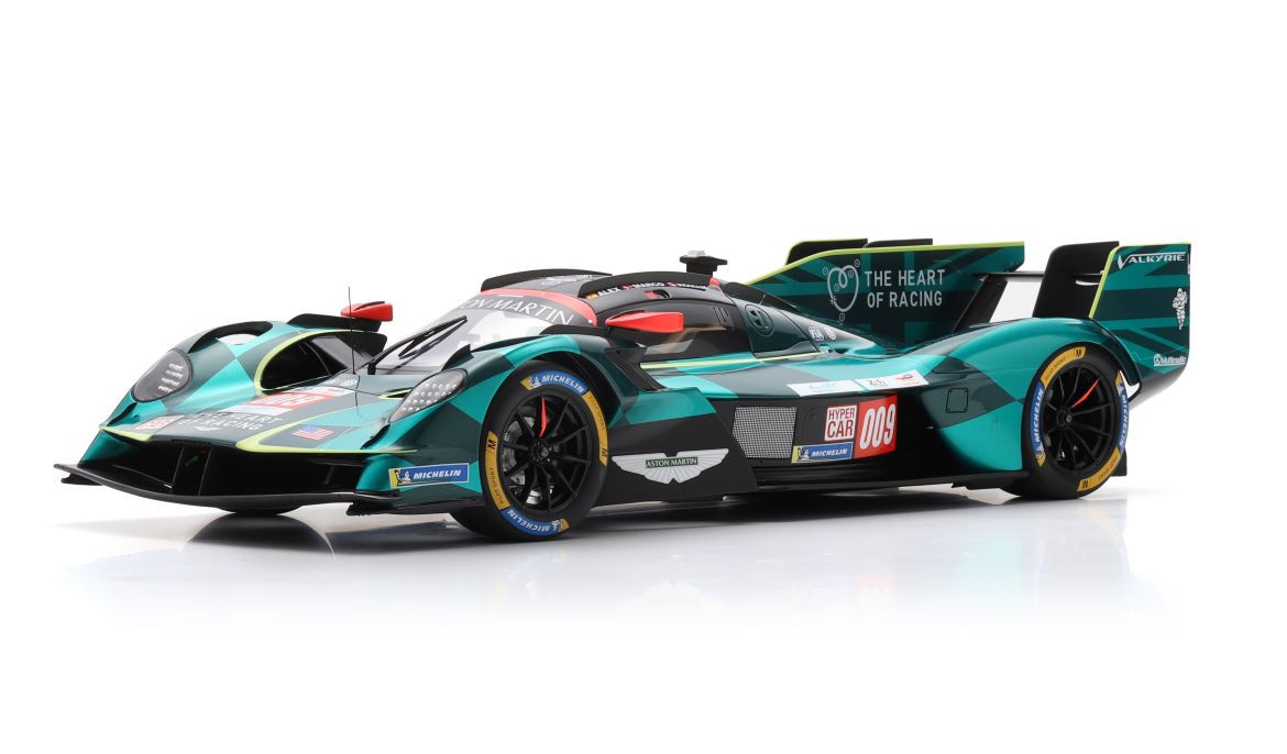1/12 Spark 2025 Aston Martin Valkyrie #009 Aston Martin Thor Team Le Mans 24H 2025 A. Riberas - M. Sorensen - R.De Angelis Car Model
