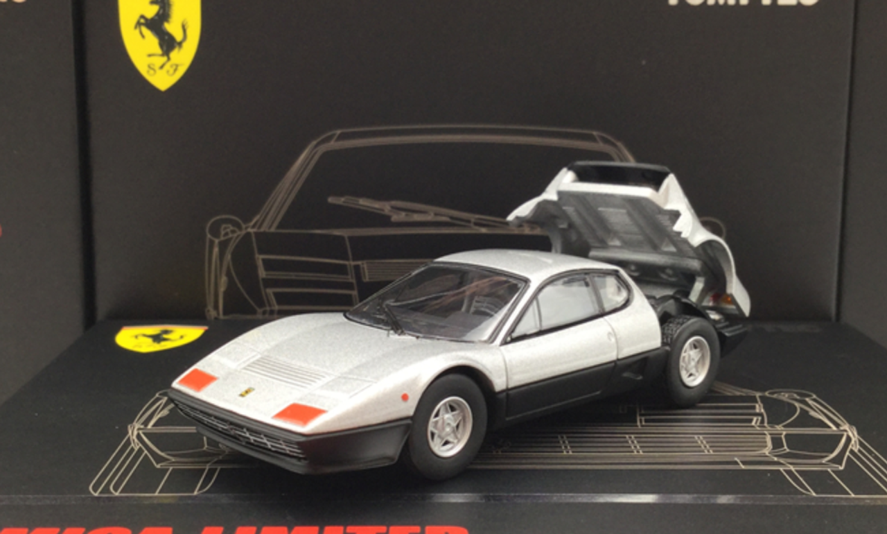 1/64 TOMYTEC 512 BBi (Silver) Diecast Car Model