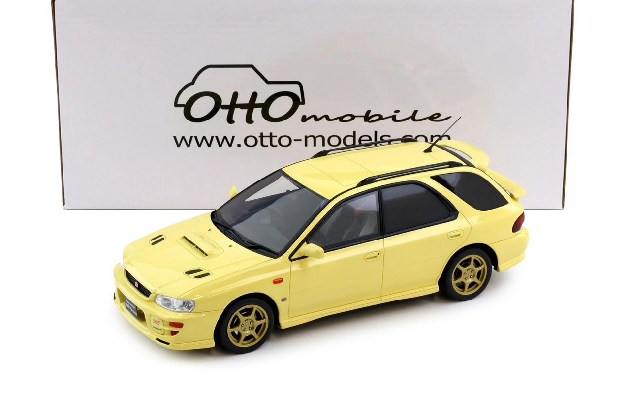1/18 OTTO 1999 Subaru Impreza WRX STI Version VI Sport Wagon (Cashmere Yellow) Car Model