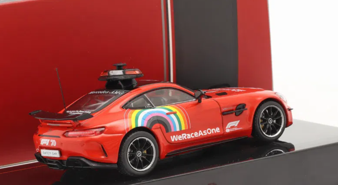 1/43 Ixo 2020 Mercedes-Benz AMG GT-R Safety Car Tuscany GP Car Model