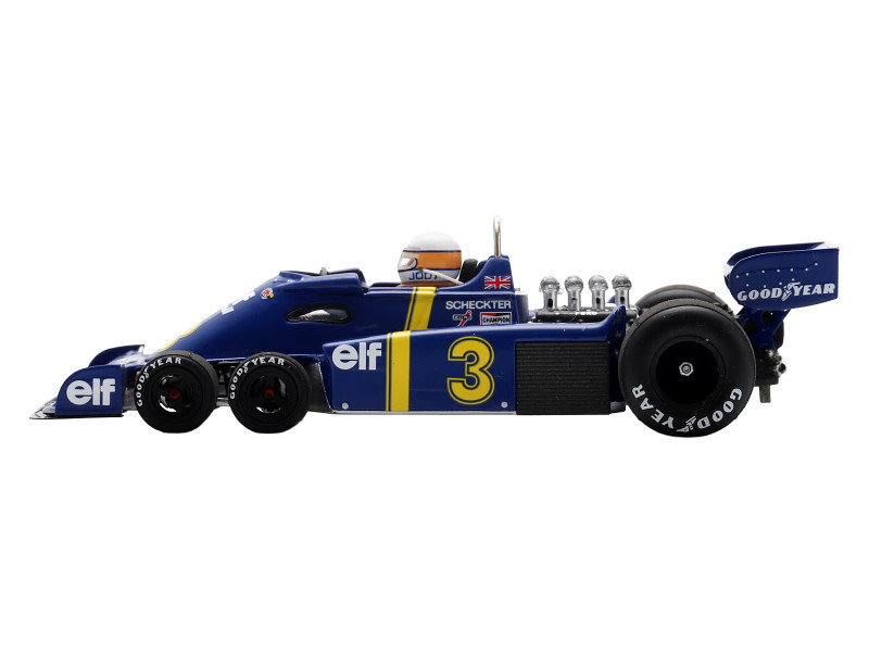 1/43 Spark 1976 Formula 1 Tyrrell P34 #3 Winner Sweden GP Jody Scheckter Car Model