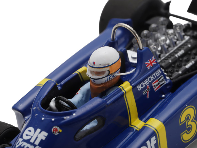 1/43 Spark 1976 Formula 1 Tyrrell P34 #3 Winner Sweden GP Jody Scheckter Car Model