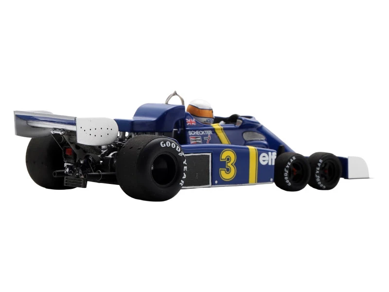 1/43 Spark 1976 Formula 1 Tyrrell P34 #3 4th Belgium GP Jody Scheckter Car Model