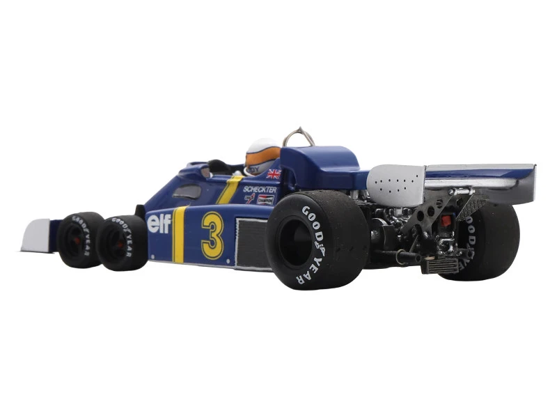 1/43 Spark 1976 Formula 1 Tyrrell P34 #3 4th Belgium GP Jody Scheckter Car Model