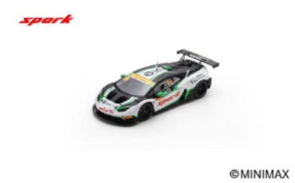 1/43 Spark Lamborghini Huracán GT3 Evo 2 No.63 Absolute Corse Macau GT Cup - FIA GT World Cup 2025 Edoardo MORTARA Car Model