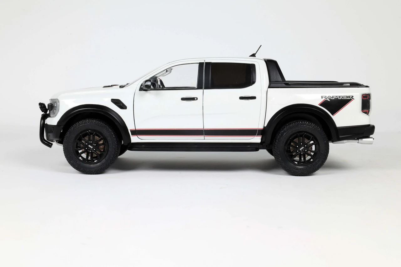 1/18 Solido 2024 Ford Ranger Raptor (Ice White) Diecast Car Model
