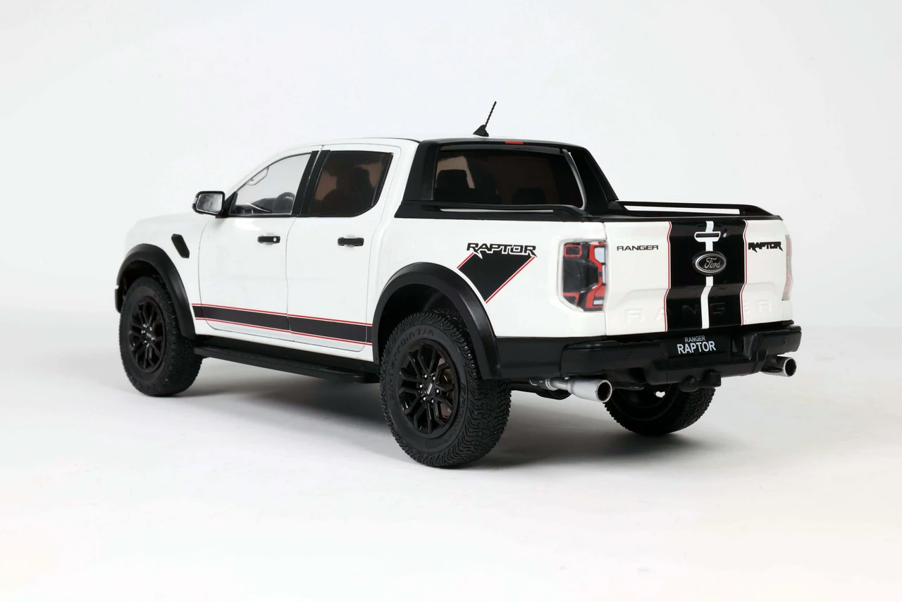 1/18 Solido 2024 Ford Ranger Raptor (Ice White) Diecast Car Model