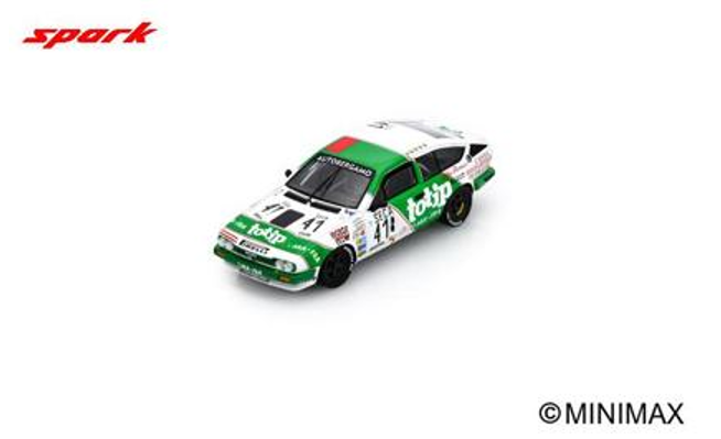 1/43 Spark Alfa Romeo GTV6 No.41 Spa 24H 1985 L. Lombardi - R. Drovandi - "Spiffero" Car Model