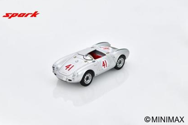 1/43 Spark Porsche 550 No.41 6th 12H Sebring 1956 V. Trip - H. Herman Car Model
