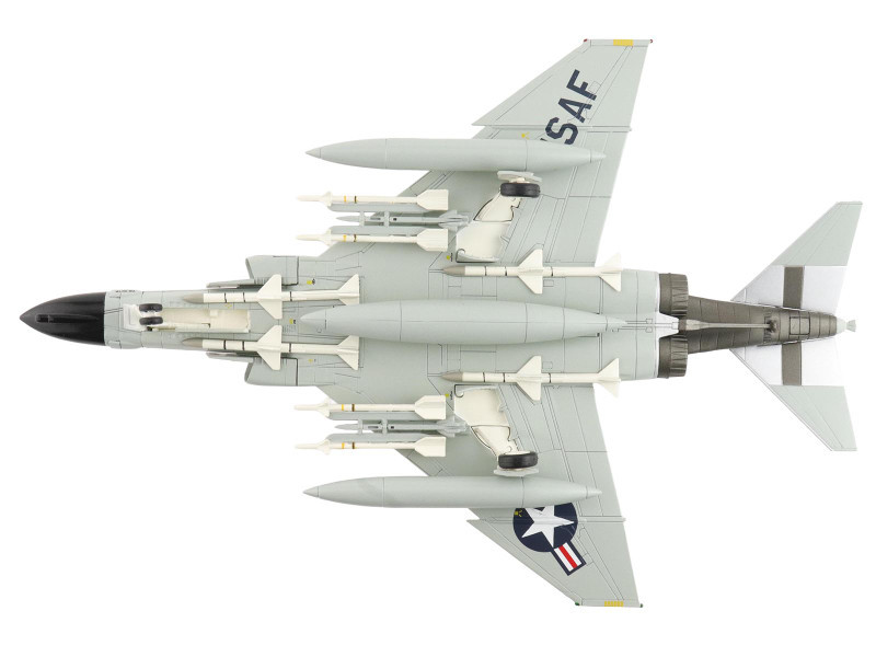 McDonnell Douglas F-4C Phantom II Fighter-Bomber Aircraft "40838 114th Tactical Fighter Training Squadron Oregon Air National Guard" (1980) United States Air Force "Air Power Series" 1/72 Diecast Model by Hobby Master