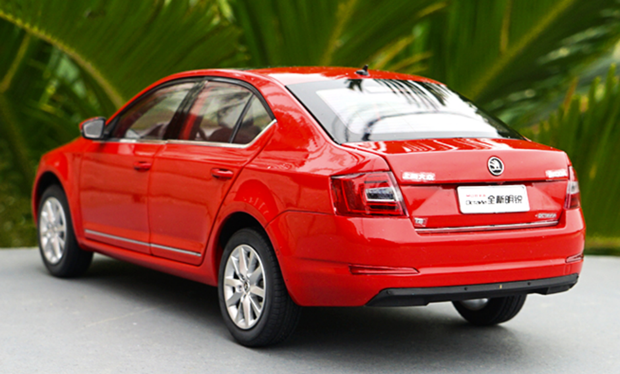 1/18 Dealer Edition SKODA OCTAVIA (Red) Diecast Car Model