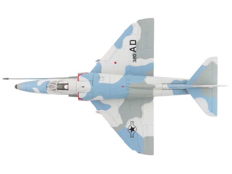 Douglas A-4E Skyhawk Aircraft "151118 Aggressor Scheme VA-43" (1975) United States Navy "Air Power Series" 1/72 Diecast Model by Hobby Master