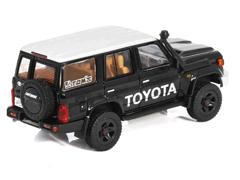 1/64 GCD 2024 Toyota Land Cruiser (J76) 4×4 Off Road (Black) Diecast Car Model