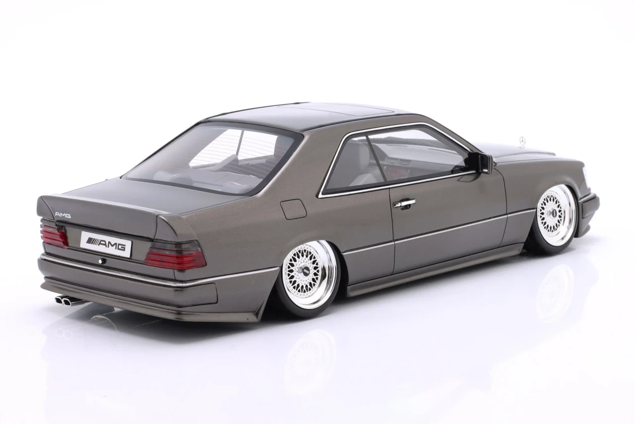 1/18 OTTO Mercedes-Benz S-Class C124 AMG Stance Grey Car Model