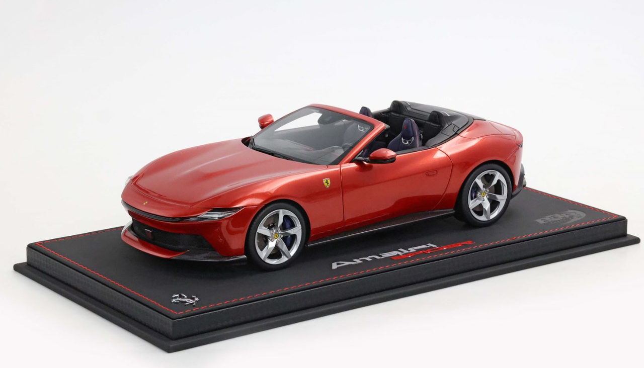 1/18 BBR Ferrari Amalfi Spider (Sunset Red) Car Model Limited 99