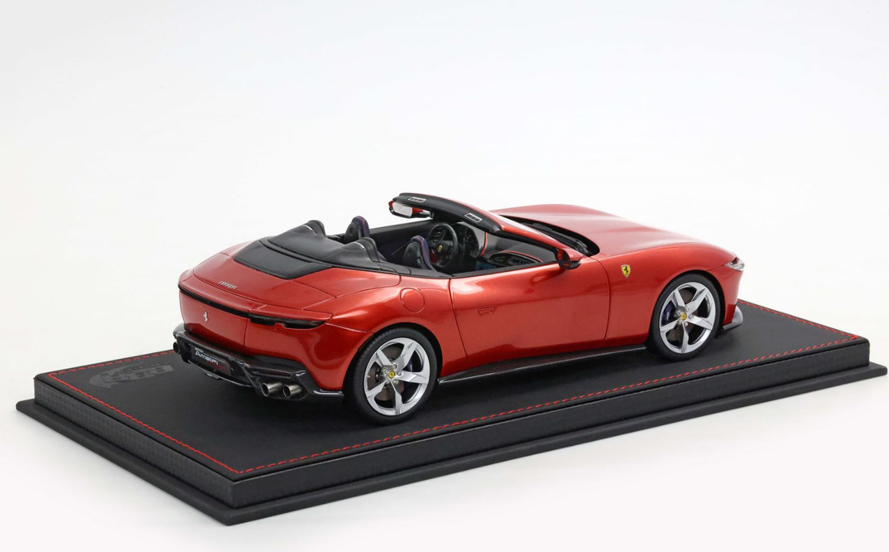 1/18 BBR Ferrari Amalfi Spider (Sunset Red) Car Model Limited 99