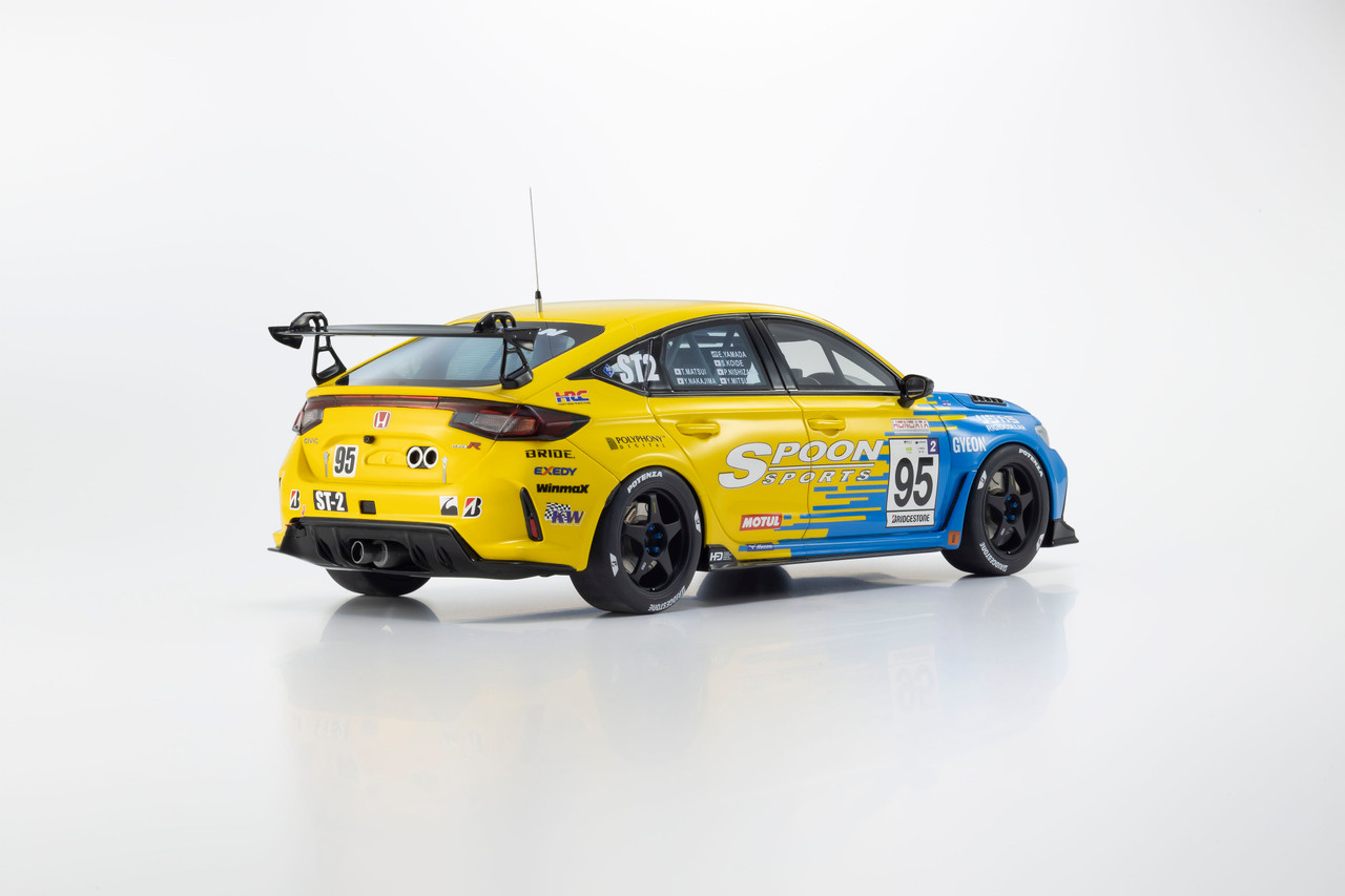 1/18 Kyosho Honda Civic (FL5) Type R Spoon Sports #95 Car Model