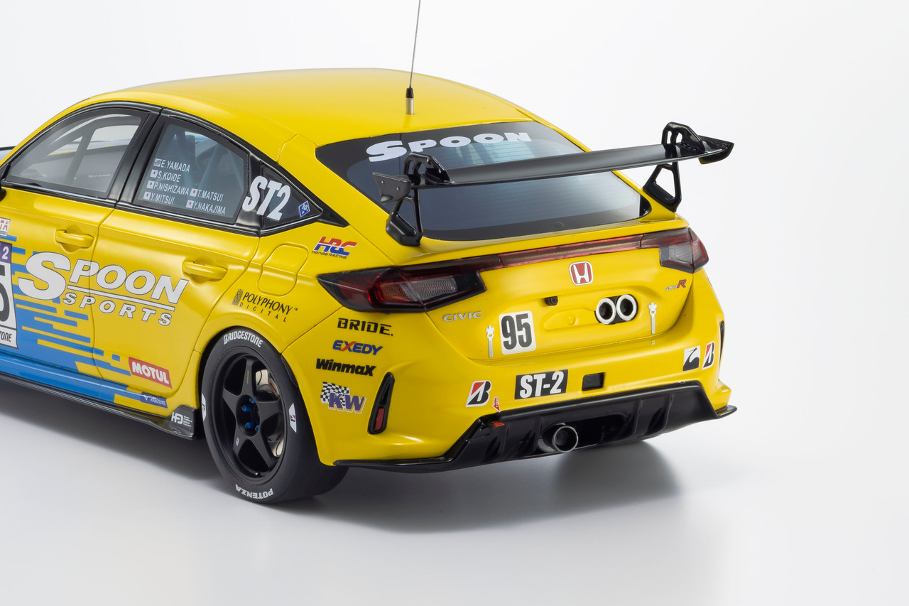 1/18 Kyosho Honda Civic (FL5) Type R Spoon Sports #95 Car Model
