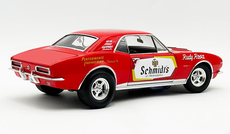 ミニカー Spark Minimax '67 Camaro rs 1/18 ACME 1967 Chevrolet Camaro RS/SS Schmidt's Drag Team Diecast