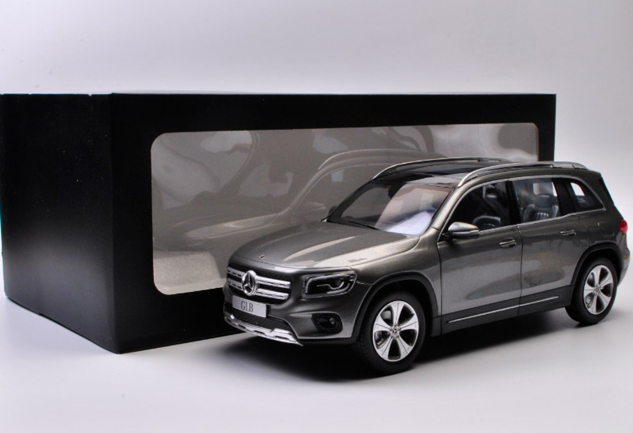 1/18 Dealer Edition Mercedes-Benz Mercedes GLB GLB-Class GLB-Klasse (Silver  Grey) Diecast Car Model