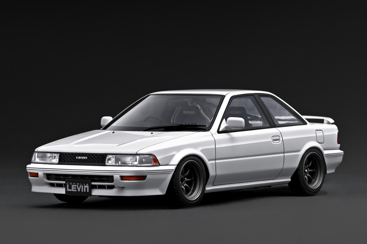 1/18 IG Ignition Toyota Corolla Levin GT Apex (AE92) (White) Car