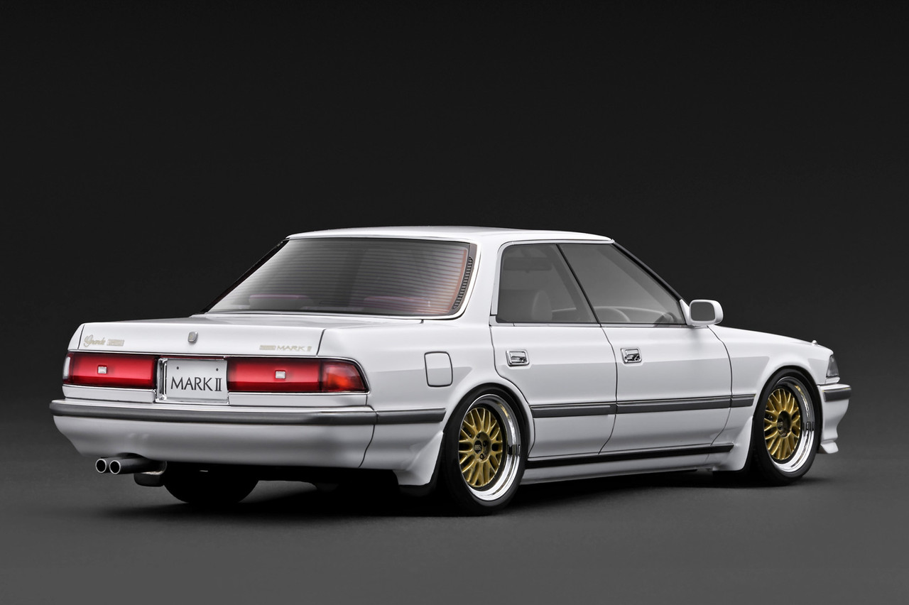 1/18 IG Ignition Toyota Mark II 2.5 Grande Limited (JZX81) (White