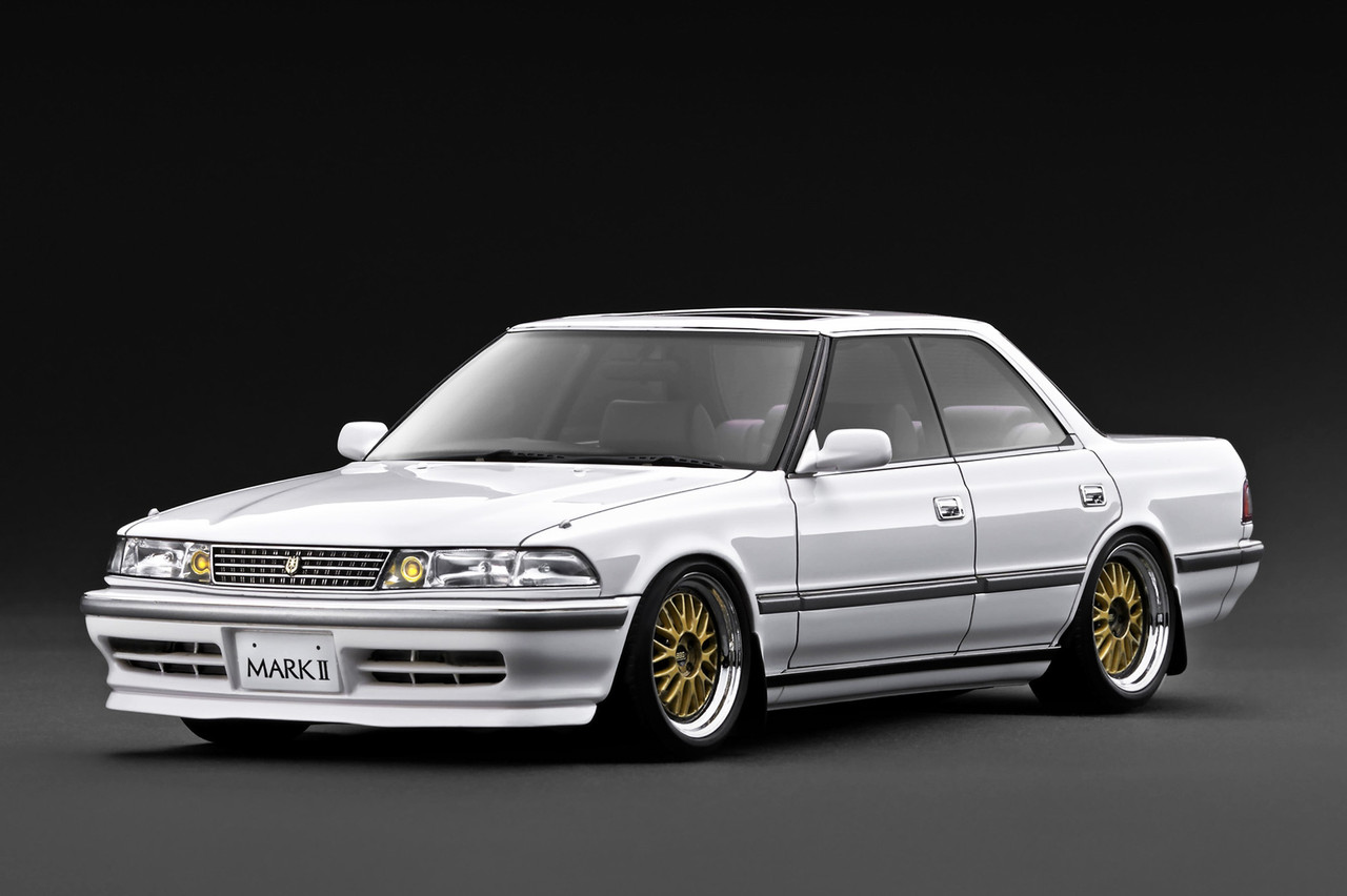 1/18 IG Ignition Toyota Mark II 2.5 Grande Limited (JZX81) (White