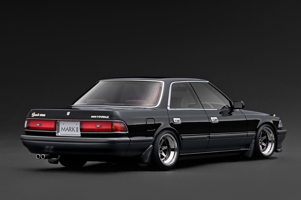 1/18 IG Ignition Toyota Mark II 2.5 Grande Limited (JZX81) (Black
