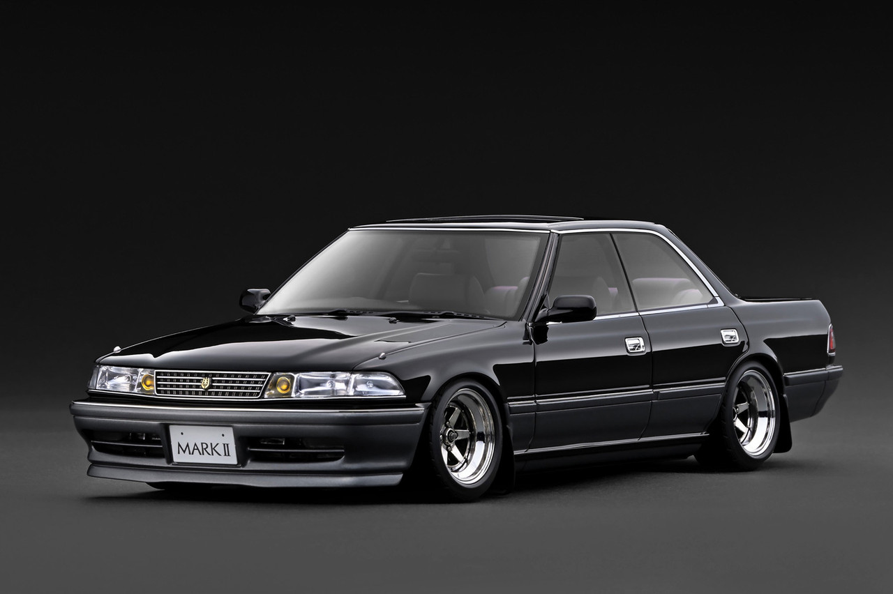 1/18 IG Ignition Toyota Mark II 2.5 Grande Limited (JZX81) (Black