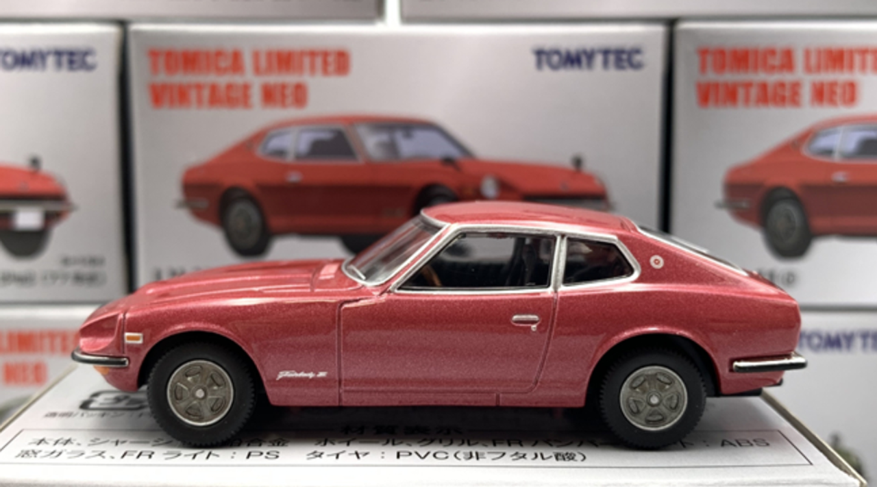 1/64 TOMYTEC TLV Nissan Fairlady Z-L 2 x 2 (Red) Diecast Car Model