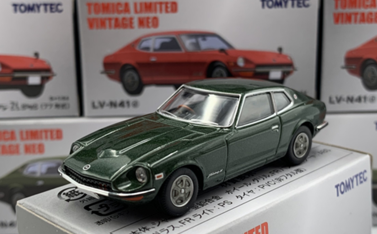 1/64 TOMYTEC TLV Nissan Fairlady Z-L 2 x 2 (Green) Diecast Car Model