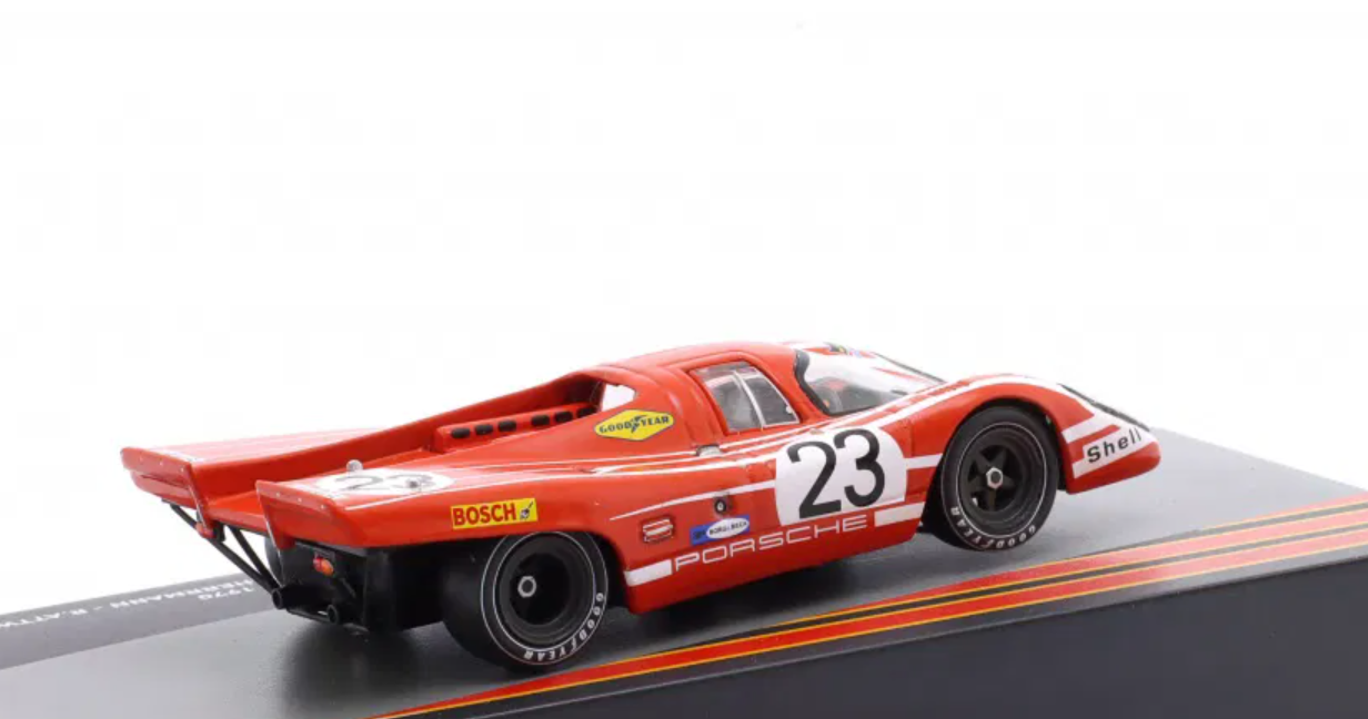 1/43 Altaya 1970 Porsche 917K #23 Winner 24h LeMans Porsche Konstruktionen K.G. Richard Attwood, Hans Herrmann Car Model