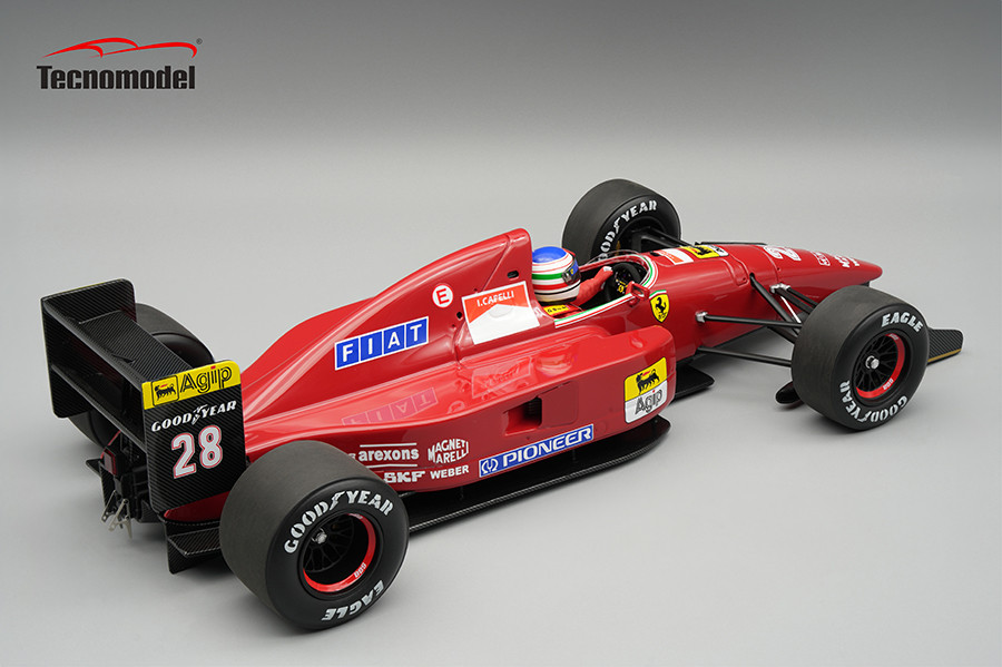 1/18 Tecnomodel 1992 Formula 1 Ferrari F92A 1992 British GP Driver: Ivan Capelli Limited Edition Car Model