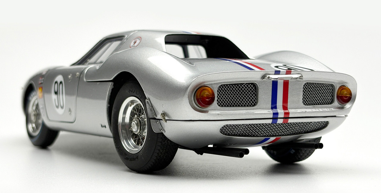 1/18 CMC 1964 Ferrari 250 LM #90 3rd Nassau Tourist Trophy Scuderia Bear Bob Grossmann Diecast Car Model